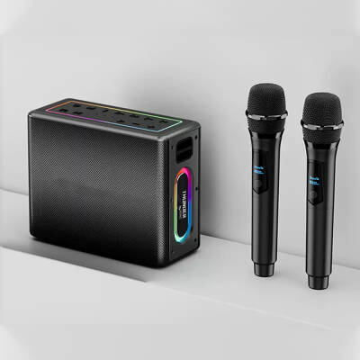 Wiwu P19 Thunder Bluetooth Speaker and Karaoke Bluetooth Dual Microphone - 8