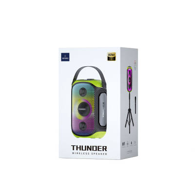 Wiwu P20 Thunder Bluetooth Speaker and Karaoke Bluetooth Microphone - 9