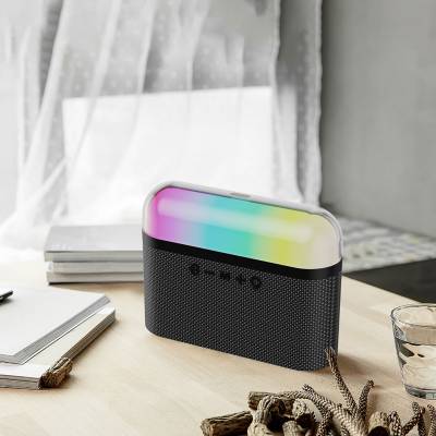 Wiwu P60 RGB Led Işıklı Thunder Wireless Bluetooth Speaker Hoparlör - 6