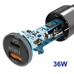 Wiwu PC100 Car Charge - 4
