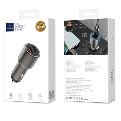 Wiwu PC100 Car Charge - 8