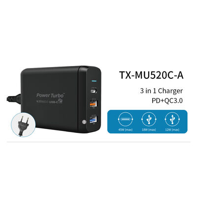 Wiwu PD Power Turbo TX-MU520C-A Universal Charge Adapter - 3