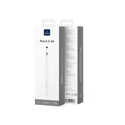 Wiwu Pencil S-04 Avuç İçi Reddi (Palm Rejection) Özellikli Universal Dokunmatik Stylus Kalem - 9