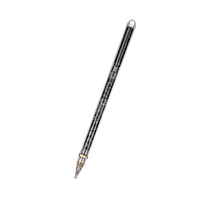 Wiwu Pencil W Pro Touch Drawing Pen with Digital LED Indicator and Palm-Rejection Transparent Appearance Design - 1