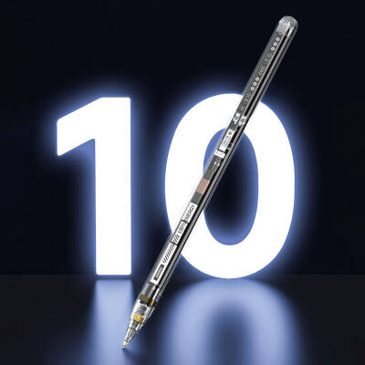 Wiwu Pencil W Pro Touch Drawing Pen with Digital LED Indicator and Palm-Rejection Transparent Appearance Design - 4