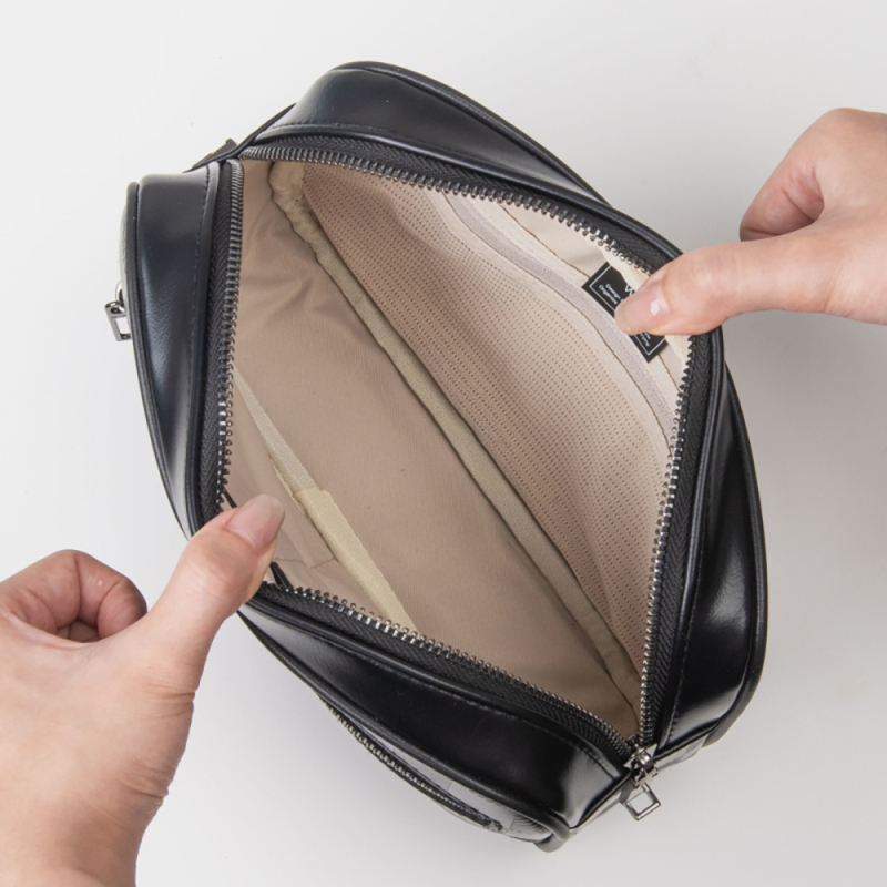 Wiwu Phantom Series Numeric Lock Side Zippered Portable Mobile Accessory Bag - 6
