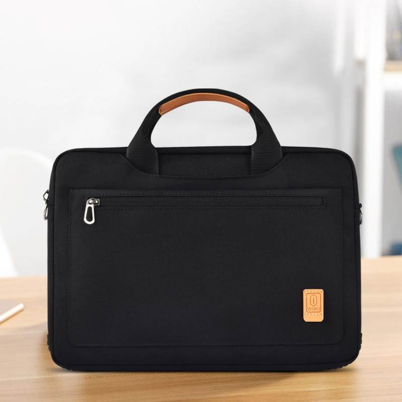 Wiwu Pioneer Pro Series Waterproof Polyester Fabric 14 inch Laptop Bag with Shoulder Strap - 5