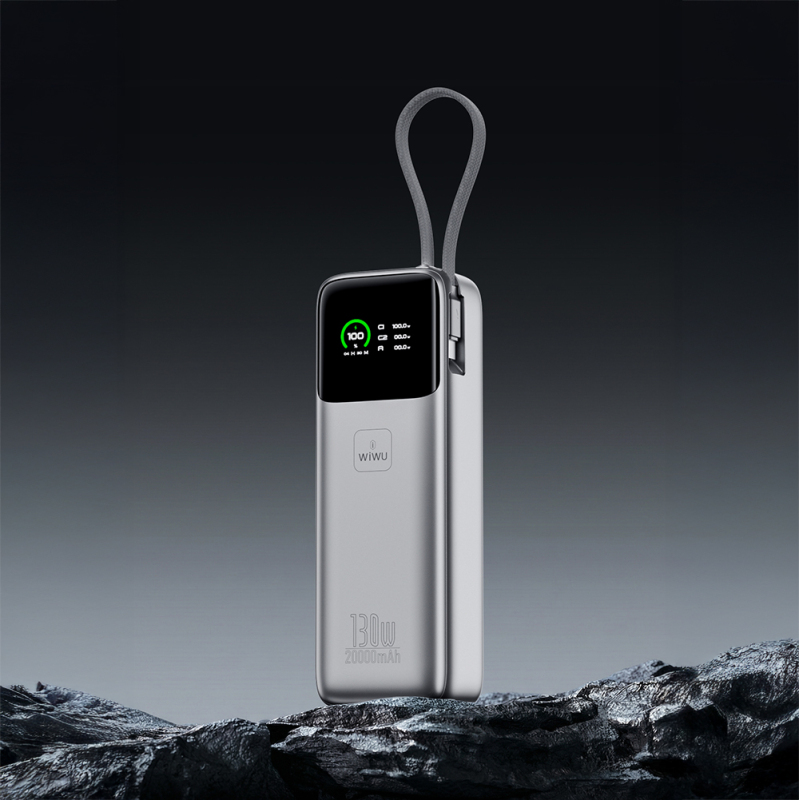 Wiwu PM-301 Power Mega Series Portable Powerbank with Type-C Output PD 130W 20000mAh - 4