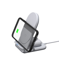 Wiwu Power Air 2 in 1 Wireless Charge Stand - 2
