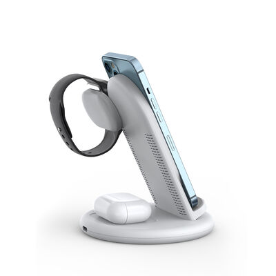 Wiwu Power Air 3 in 1 Wireless Charge Stand - 4
