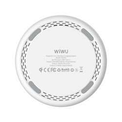 Wiwu Power Air 3 in 1 Wireless Charge Stand - 8