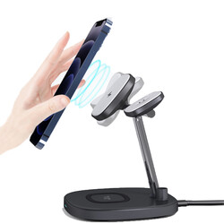 Wiwu Power Air M8 4 in 1 Magnetic Wireless Charge Stand - 5