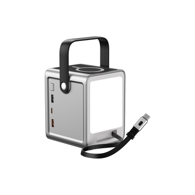 Wiwu PS300 M-safe Charging Station with Digital LED Display and 60W 5-in-1 Charging Feature - 9