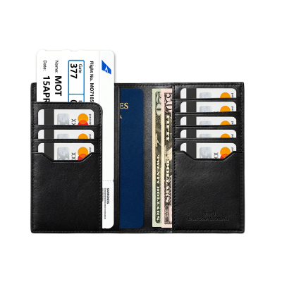 Wiwu Royal Passport Wallet Android ve iOS Cihazlar için RFID Özellikli PU Deri Cüzdan - 3