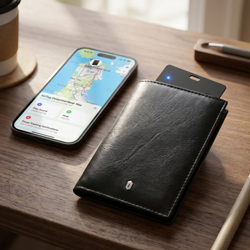 Wiwu Royal Wallet Android ve iOS Cihazlar için RFID Özellikli PU Deri Cüzdan - 5