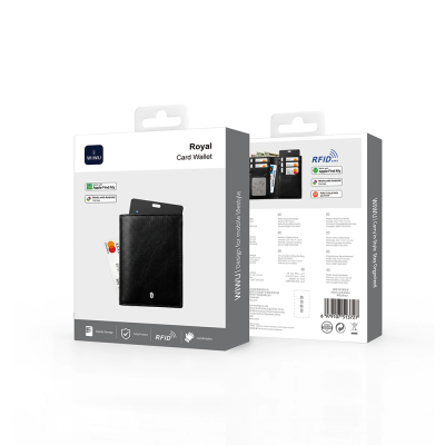 Wiwu Royal Wallet is a PU leather wallet with RFID functionality for Android and iOS devices. - 6
