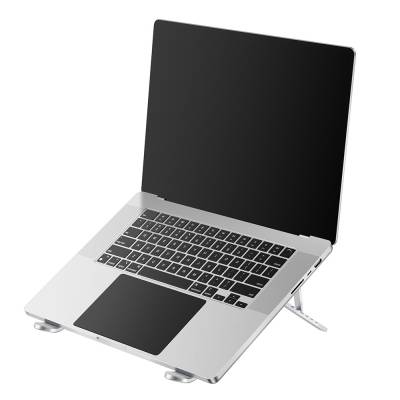 Wiwu S400 Pro Çift Fanlı Işıklı Katlanabilir Ayarlanabilir Laptop Standı 5W 3000RPM - 2