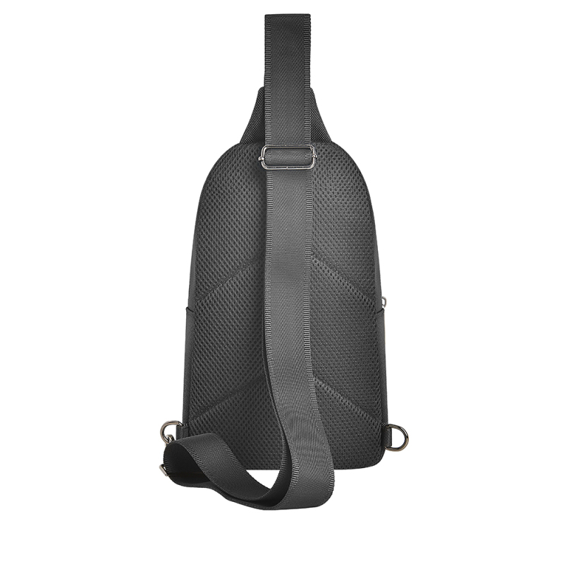 Wiwu Salem Serisi Crossbody Su Geçirmez Polyester Kumaş Omuz Askılı Çapraz Vücut Çantası - 7