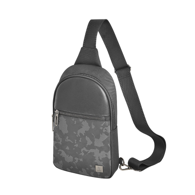 Wiwu Salem Serisi Crossbody Su Geçirmez Polyester Kumaş Omuz Askılı Çapraz Vücut Çantası - 2