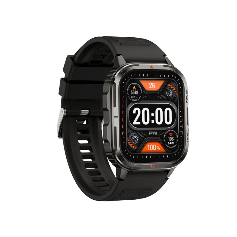 Wiwu SW05 Smart Watch İOS ve Android Uyumlu TFT Ekranlı IP68 Sertifikalı Akıllı Saat - 1