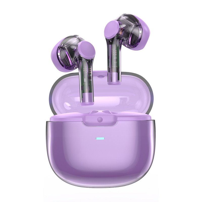 Wiwu T12 Şeffaf Tasarımlı Kulak İçi Bluetooth Kulaklık - 1