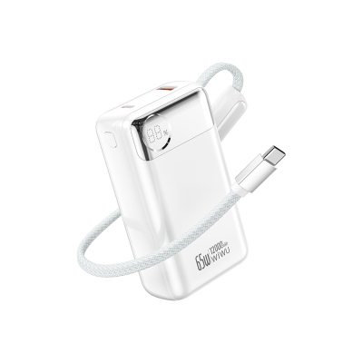 Wiwu T132 Power Plus Series Type-C Wired PD Powerbank 65W 12000mAh - 2