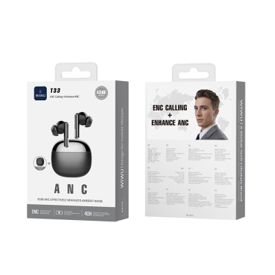 Wiwu T33 Pro ANC/ENC Teknolojili Kulak İçi Bluetooth Kulaklık v5.4 - 12