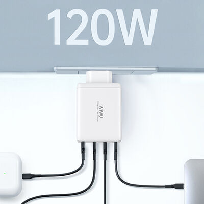 Wiwu TR257-AEU Mini GaN Tech 120W Power Adaptör - 7