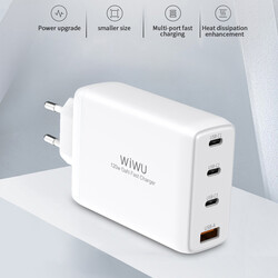 Wiwu TR257-AEU Mini GaN Tech 120W Power Adaptör - 8