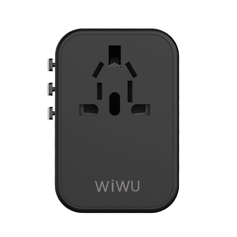 Wiwu UA-303 Multi Universal TR/US/UK/AUS/EU Compatible Charging Adapter 33.5W - 4