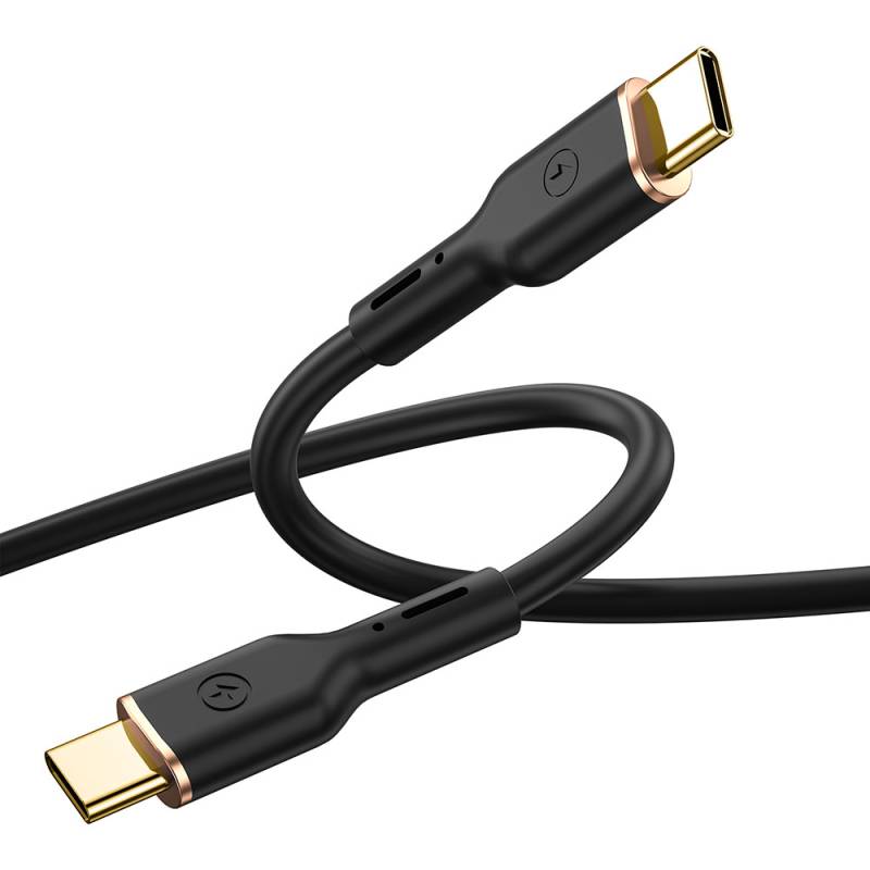 Wiwu Vigor YQ-02 Type-C to Type-C Flexible PD Data Cable 100W 480Mbps 1.2M - 4
