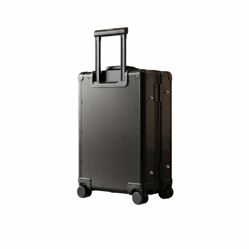 Wiwu Warriors Carbon Series Fingerprint Lock Kevlar Aramid Fiber Wheeled Suitcase 20 Inch - 1