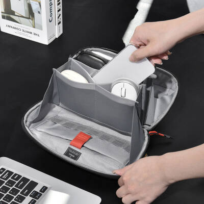 Wiwu Warriors Tech Pouch X Pro Dupont Cordura 1000D Naylon Kumaş Macbook Aksesuar Çantası - 12