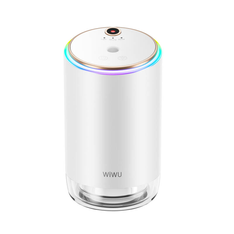 Wiwu Wi-AR003 Yıldızlı Ortam Aydınlatmalı RGB Işıklı Hava Nemlendirici ve Aromalı Araç Koku Difüzörü - 1