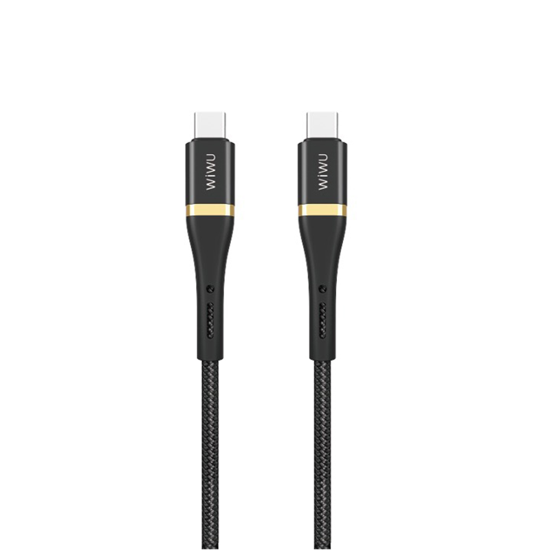 Wiwu Wi-C010 Elite Series Type-C to Type-C Fast Charging Data and Charging Cable 100W 2m - 1