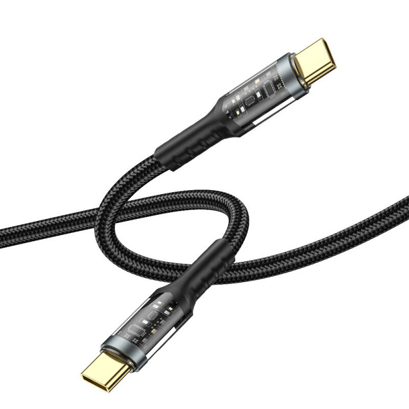 Wiwu Wi-C016 Geek Series Type-C to Type-C PD Data Cable 100W 1.2 Meters - 4