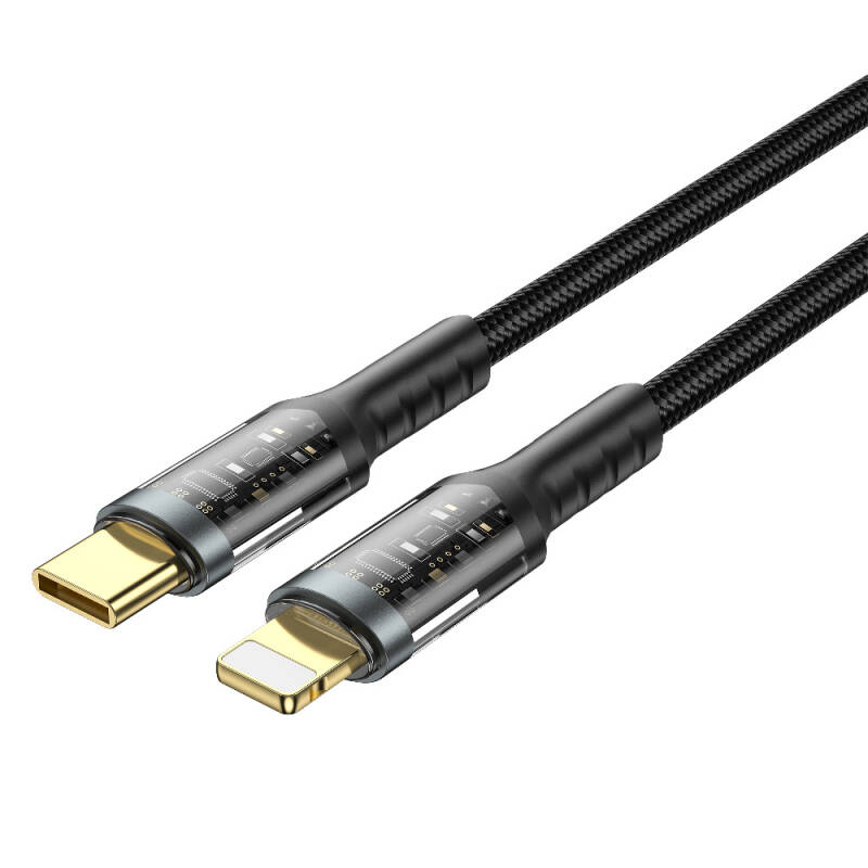Wiwu Wi-C016 Geek Serisi Type-C to Lightning PD Data Kablo 30W 1.2 metre - 3