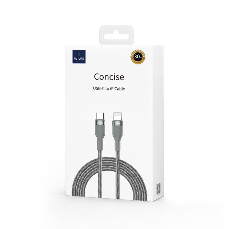 Wiwu WI-C017 Concise Series Type-C to Lightning PD Data Cable 30W 1.2 Meters - 4