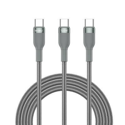 Wiwu Wi-C029 Concise Series 2in1 Type-C PD Data and Charging Cable 100W 1.2M - 2