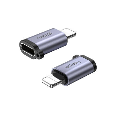 Wiwu Wi-C031 Concise Serisi 3in1 Type-C to USB-A/Type-C/Lightning Adaptör Paketi - 2