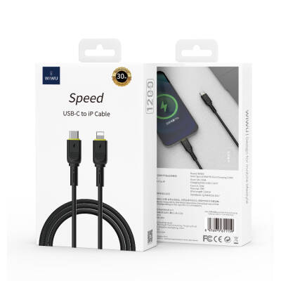 Wiwu Wi-C034 Type-C to Lightning PD Cable 30W 120cm - 3