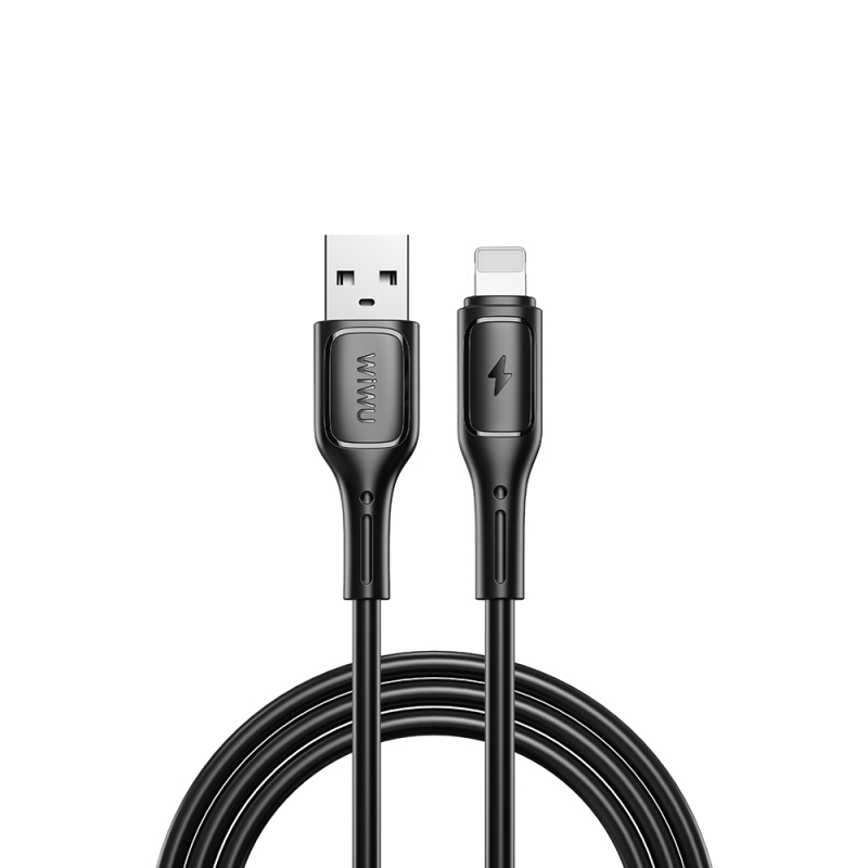 Wiwu Wi-C042E Starlink Series USB-A to Lightning Fast Charging Data and Charging Cable 2.4A 1M - 2