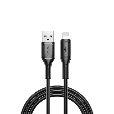 Wiwu Wi-C042E Starlink Serisi USB-A to Lightning Hızlı Şarj Özellikli Data ve Şarj Kablosu 2.4A 1M - 2