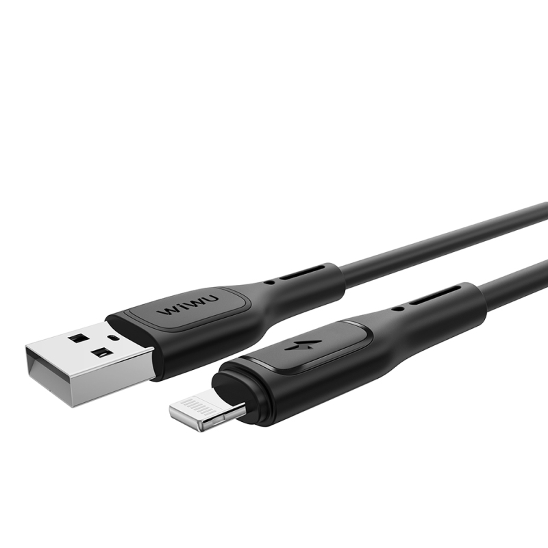 Wiwu Wi-C042E Starlink Serisi USB-A to Lightning Hızlı Şarj Özellikli Data ve Şarj Kablosu 2.4A 1M - 4