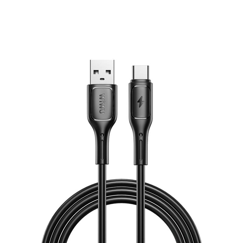 Wiwu Wi-C042E Starlink Serisi USB-A to Type-C Hızlı Şarj Özellikli Data ve Şarj Kablosu 2.4A 1M - 2