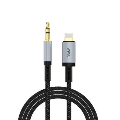 Wiwu Wi-C048 Legend Audio Series Lightning to 3.5mm Aux Audio Cable 1.5M - 1