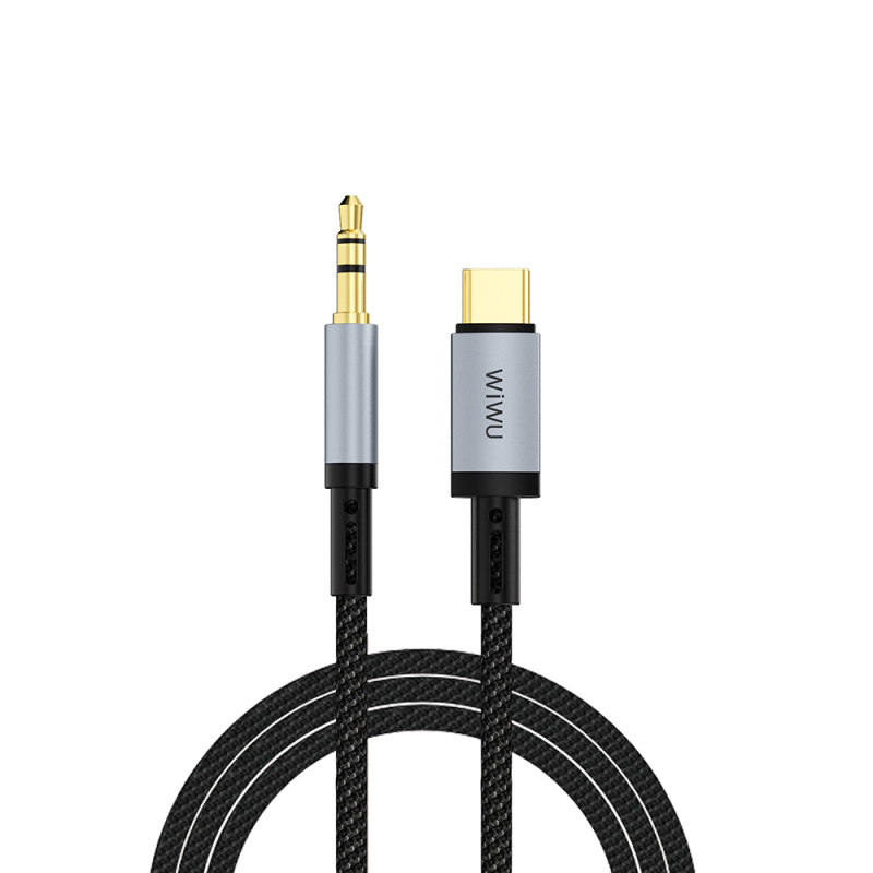 Wiwu Wi-C048 Legend Audio Series Type-C to 3.5mm Aux Audio Cable 1.5M - 1