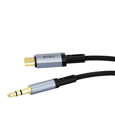 Wiwu Wi-C048 Legend Audio Series Type-C to 3.5mm Aux Audio Cable 1.5M - 3