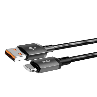 Wiwu Wi-C054 Titanlink Series USB-A to TYPE-C Fast Charging Data and Charging Cable 1M - 3