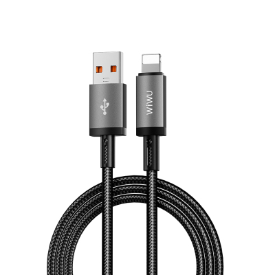 Wiwu Wi-C055 Titanlink Series USB-A to Lightning Fast Charging Data and Charging Cable 1M - 2